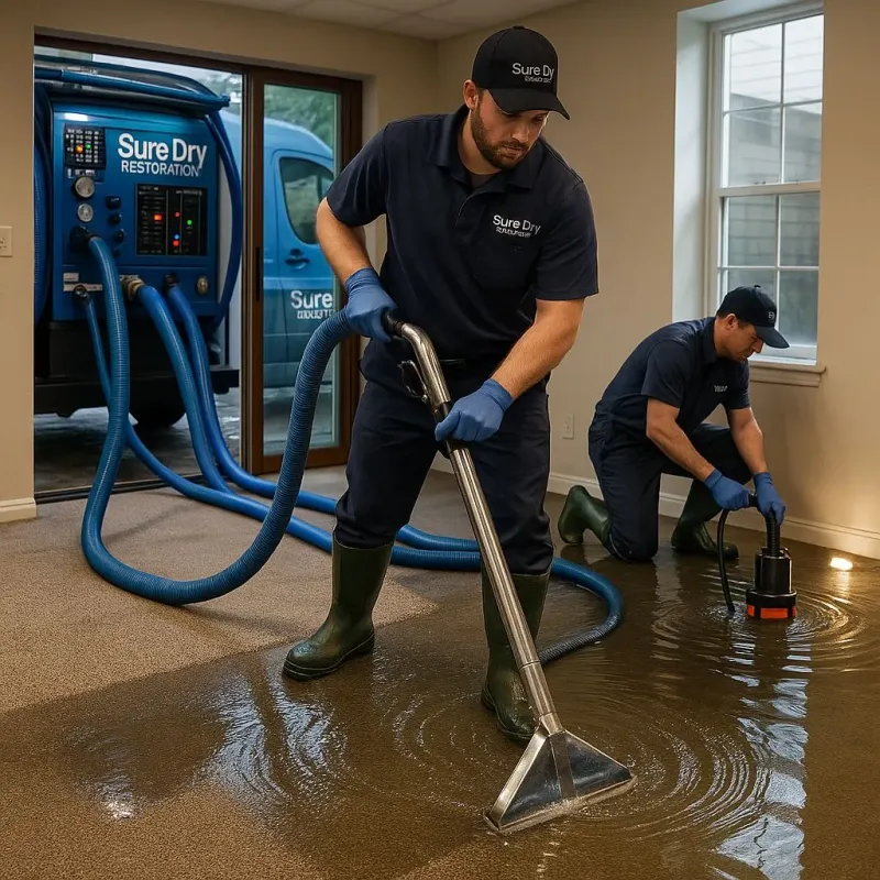 Water Extraction and Removal process in Laurium, MI